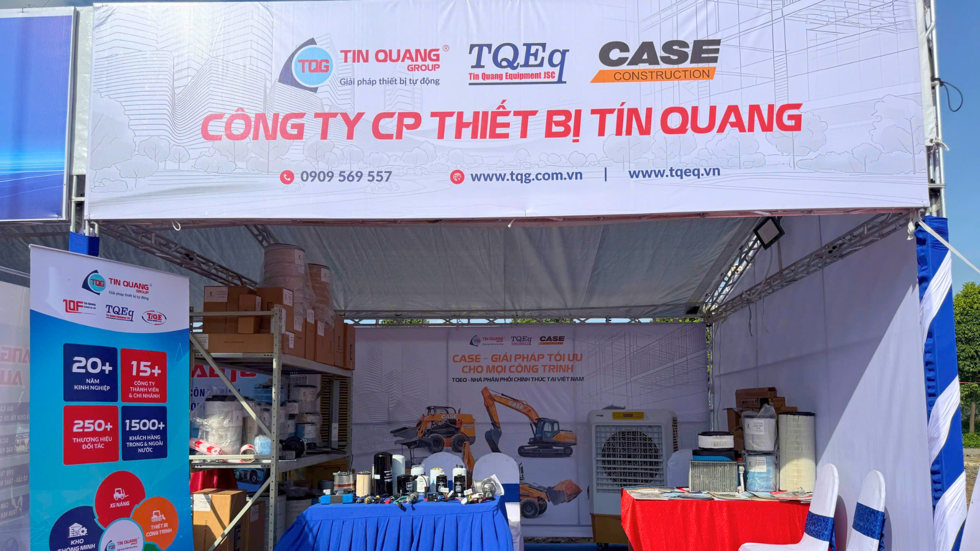 Tín Quang cung cấp phụ tùng cơ giới chính hãng
